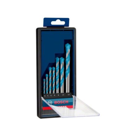 BOSCH EXPERT CYL-9 Universal-Bohrersatz 7-teilig (4-5-6-6-8-10-12 mm) zylindrisch