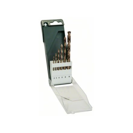 BOSCH Schraubenbohrer-Set 6-teilig 2,0-8,0 mm HSS-Co DIN 338