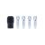 DREMEL Spannhülsen-Set (0,8 / 1,6 / 2,4 /3,2) + Mutter