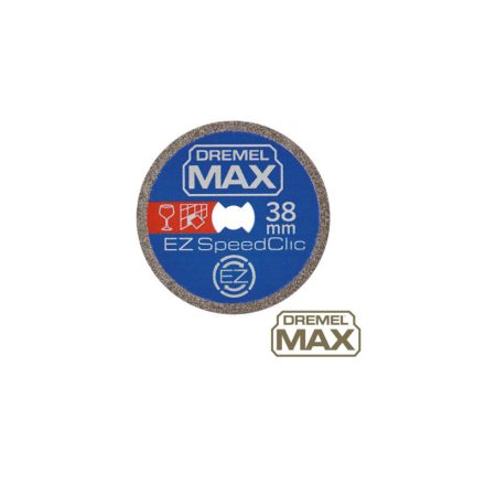 DREMEL MAX EZ SpeedClic Diamanttrennscheibe 38 mm