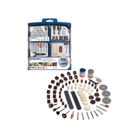 DREMEL EZ SpeedClic SC724 Multifunktions-Zubehörset 150-teilig