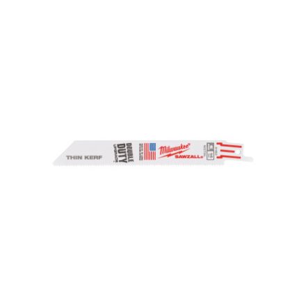MILWAUKEE Säbelsägeblatt 150 mm/ 14TPI bimetall Co (Metall) (5 Stück)
