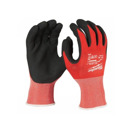 MILWAUKEE Arbeitshandschuh schnittfest doppelt nitrilgetaucht XL/10