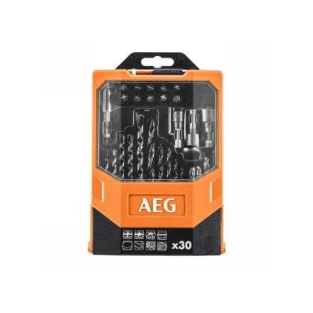 AEG Bohrer- und Schraubendreher-Set 30-teilig