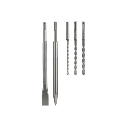 AEG Steinbohrer und Meißelschaft-Set SDS-plus (5-teilig)