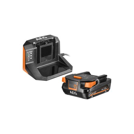 AEG Akku- und Ladegerät-Set SET L1820S 18 V / 2,0 Ah Pro Li-Ion
