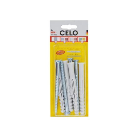 CELO Kunststoffdübel MFR 10-100 SB TX (4 Stück)