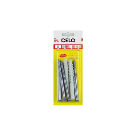 CELO Kunststoffdübel für Hohlkörper HBR 10 x 135 + Schraube 7,0 x 142 (5 Stück)