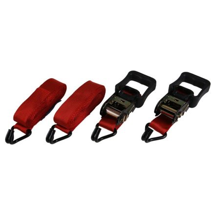 FESTA Ratschen-Ladungssicherungsgurt mit Haken 6 m x 25 mm (2 Stück)