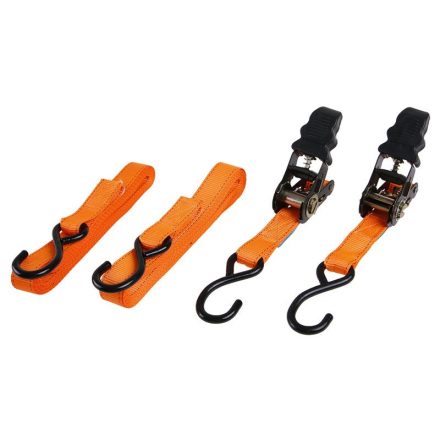 FESTA Ratschen-Ladungssicherungsgurt mit Haken 5 m x 25 mm (2 Stück)