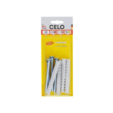 CELO Kunststoffdübel MFR 10-80 SB TX (4 Stück)