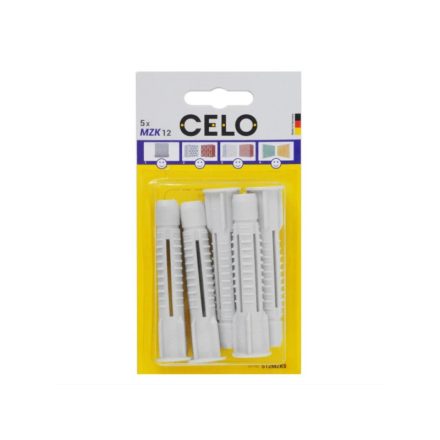 CELO Universal-Kunststoffdübel mit Bund MZK 12 (5 Stück)