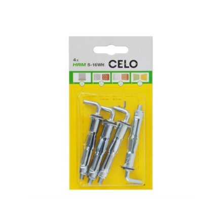 CELO Crackle Metal Gipskartondübel HRM 5-32 (4 Stück)