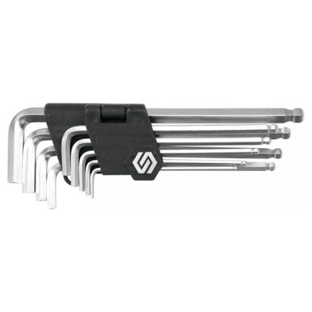 VOREL Kugelkopf-Inbusschlüsselsatz 9-teilig 2,5-10 mm