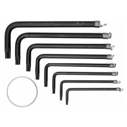 VOREL Inbusschlüsselsatz 8-teilig T10-T40 Torx