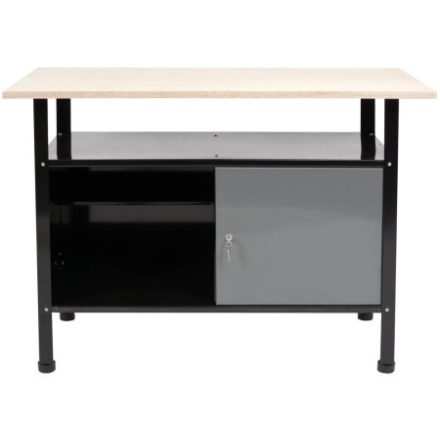VOREL Cabinet Arbeitstisch mit 1 Tür 1160 x 600 x 830 mm
