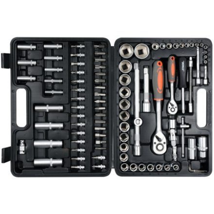 STHOR Steckschlüsselsatz 94-teilig 1/4", 1/2"