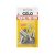 CELO FX 8 Universal-Nylondübel + 5 x 60 Holzschrauben (10 Stück)