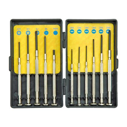 Präzisions-Schraubendreher-Set 11-teilig