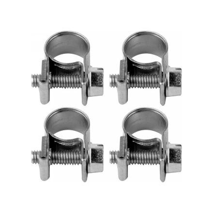 VOREL Schlauchschelle 8 - 10 mm (4 Stück)