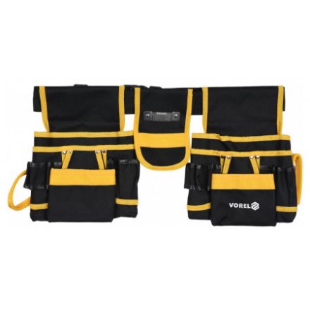 VOREL Winkel- und Werkzeughalter-Gürteltasche mit 6 Taschen