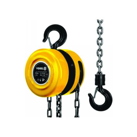 VOREL Kettenzug 1000 kg 3 m