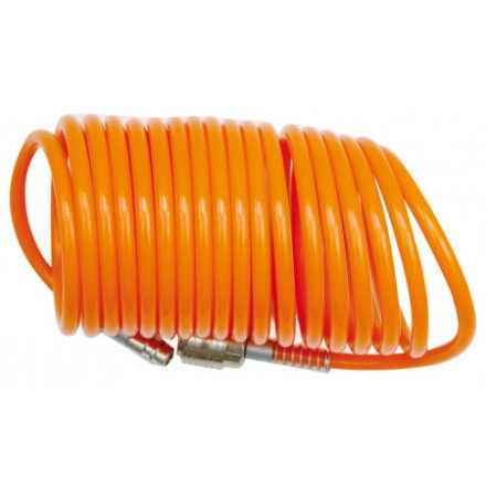 VOREL Pneumatikschlauch (Spirale) 8 mm x 10 m PU