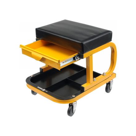 VOREL Werkstatthocker mit Schublade