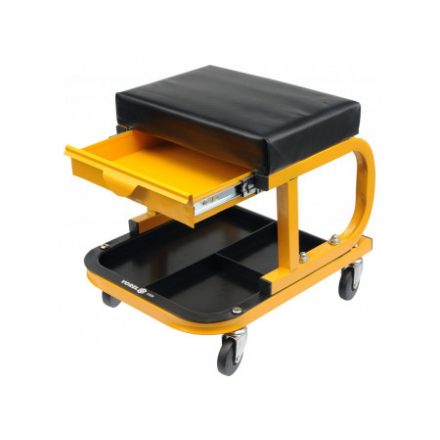 VOREL Werkstatthocker mit Schublade