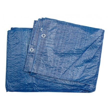 Eco Abdeckplane 6 m2 (2 x 3 m) 57 g/m2 blau