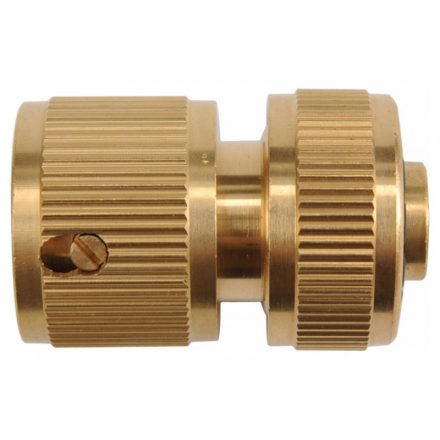 FLO Schnellverbinder Kupfer mit 1/2" Stopper
