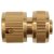 FLO Schnellverbinder Kupfer mit 1/2" Stopper