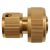 FLO Schnellverbinder Kupfer mit 3/4" Stopper