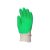 Arbeitsschutzhandschuhe getauchtes grünes Latex Größe 9 (schnittfest)*