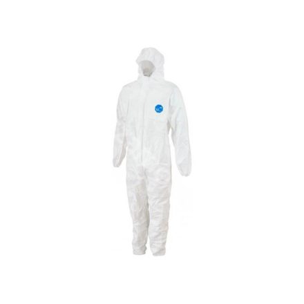 Chemikalienbeständiger Kapuzenoverall Tyvek XXL