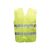 Weste mit reflektierenden Streifen FLUO gelb L