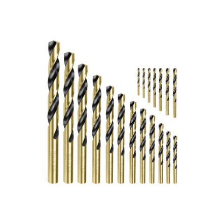 INGCO Spiralbohrer-Set 19-teilig 1-10 mm HSS zylindrisch