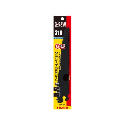 TAJIMA G-Saw Zugsägeblatt 210 mm 3,00 mm / 9TPI mit Fluorin-Beschichtung