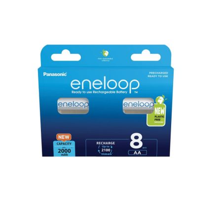 ENELOOP AA/Bleistiftbatterie 1,2 V 2000 mAh (8 Stück)