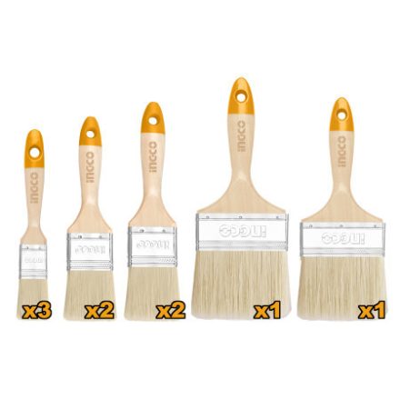 INGCO Pinselset, 9-teilig