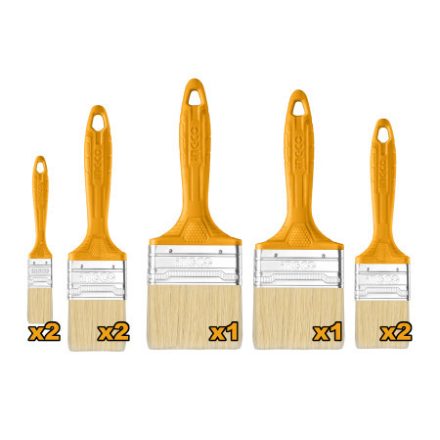 INGCO Pinsel-Set 8-teilig