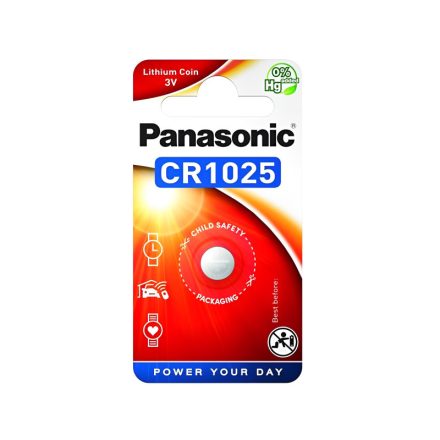 PANASONIC CR1025 Lithium-Knopfzelle 3 V