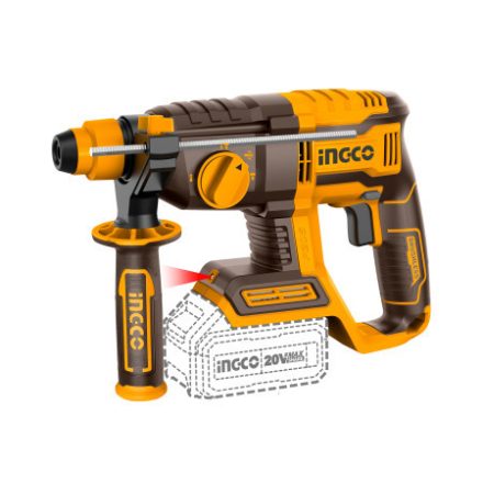 INGCO Akku-Kombihammer 2,0 J SDS-Plus bürstenlos 20 V (ohne Akku und Ladegerät)