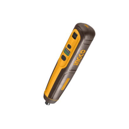 INGCO Akkuschrauber 5 Nm 4 V + 43-teiliger Bit (USB-C aufladbar)