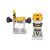 DEWALT Ober- und Kantenfräsen-Set 900 W (Koffer) D26204K