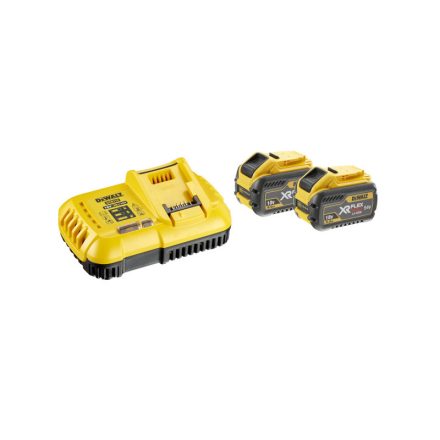 DEWALT FlexVolt Akku- und Schnellladegerät-Set 18 V (2 x 9 Ah-Akkus) DCB118X2