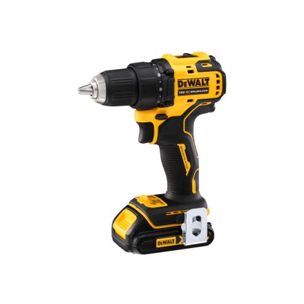 DEWALT Akku-Bohrschrauber 18 V ohne Kohlebürste (2 x 1,5 Ah Akku + Ladegerät + TSTAK) DCD708S2T