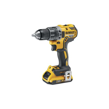 DEWALT Akku-Bohrschrauber 18 V ohne Kohlebürste (2 x 2,0 Ah Akku + Ladegerät) DCD791D2