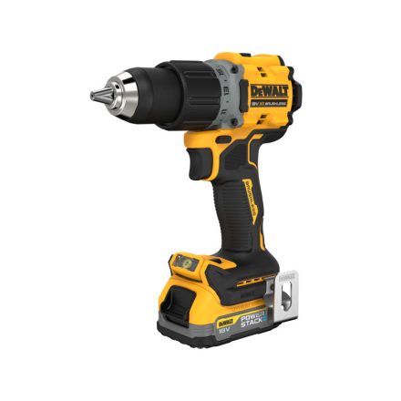DEWALT Akku-Bohrschrauber 18 V ohne Kohlebürste (2 x 1,7 Ah Akku + Ladegerät + TSTAK) DCD800E2T