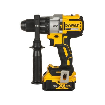 DEWALT Akku-Schlagbohrschrauber 18 V ohne Kohlebürste (2 x 5,0 Ah Akku + Ladegerät) DCD996P2